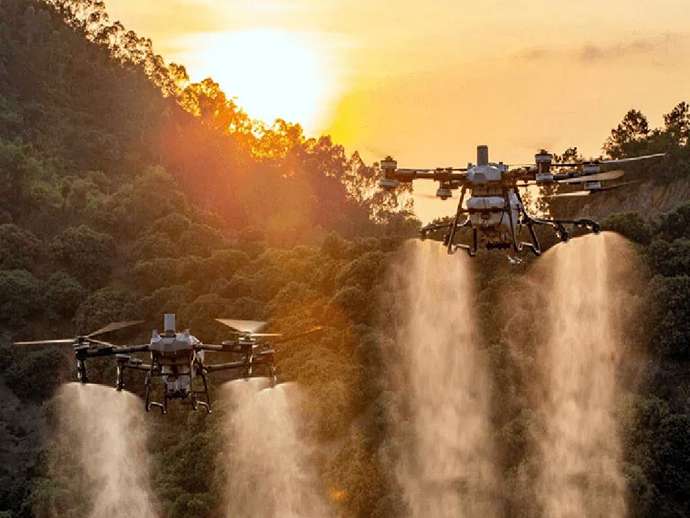 Η DJI παρουσιάζει νέα drones Agras T100 και T70 στην Κίνα